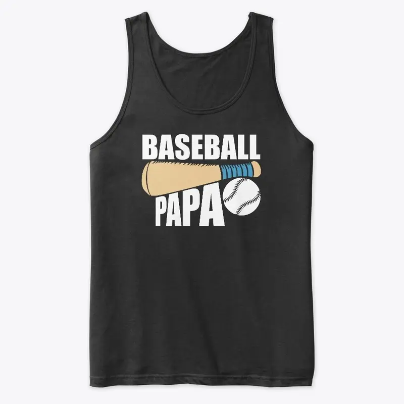 Baseball Papa Fathers Day Grandpa